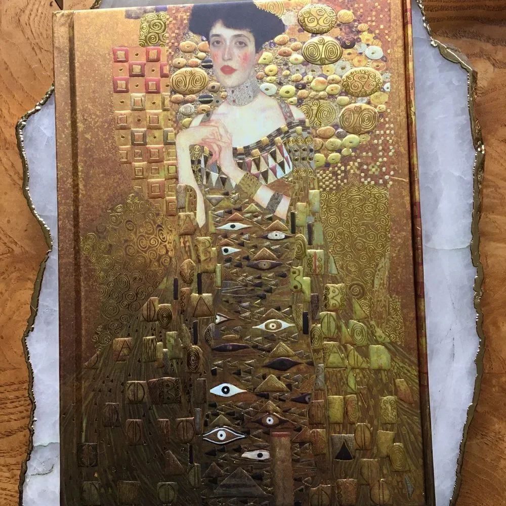 KLIMT’S LADY in Gold Portrait Notebook- Stunning - Picture 8 of 8